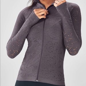 Luciana Seamless Pointelle Jacket